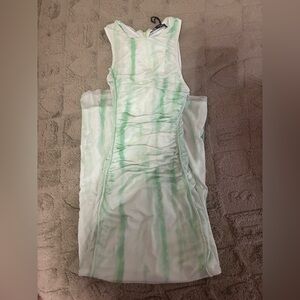 Zara Mint Green Mesh Top